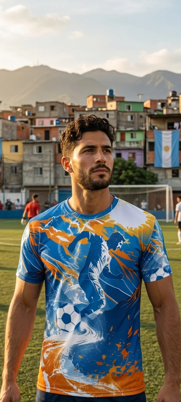 Argentina Fantasy Football Mens T shirt product image (1)