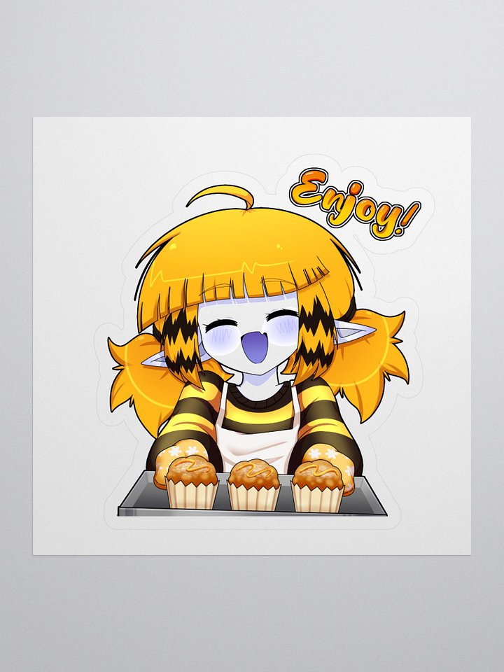 MADE WITH HONEY STICKER product image (1)