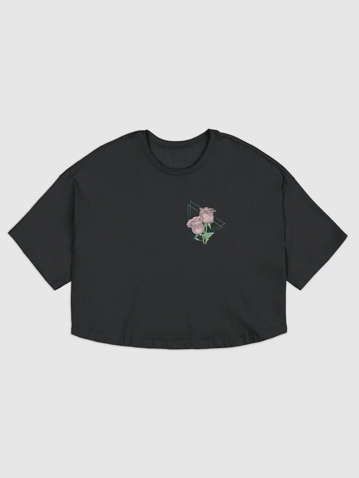 Rose Garden Loose Drop Crop Top product image (1)