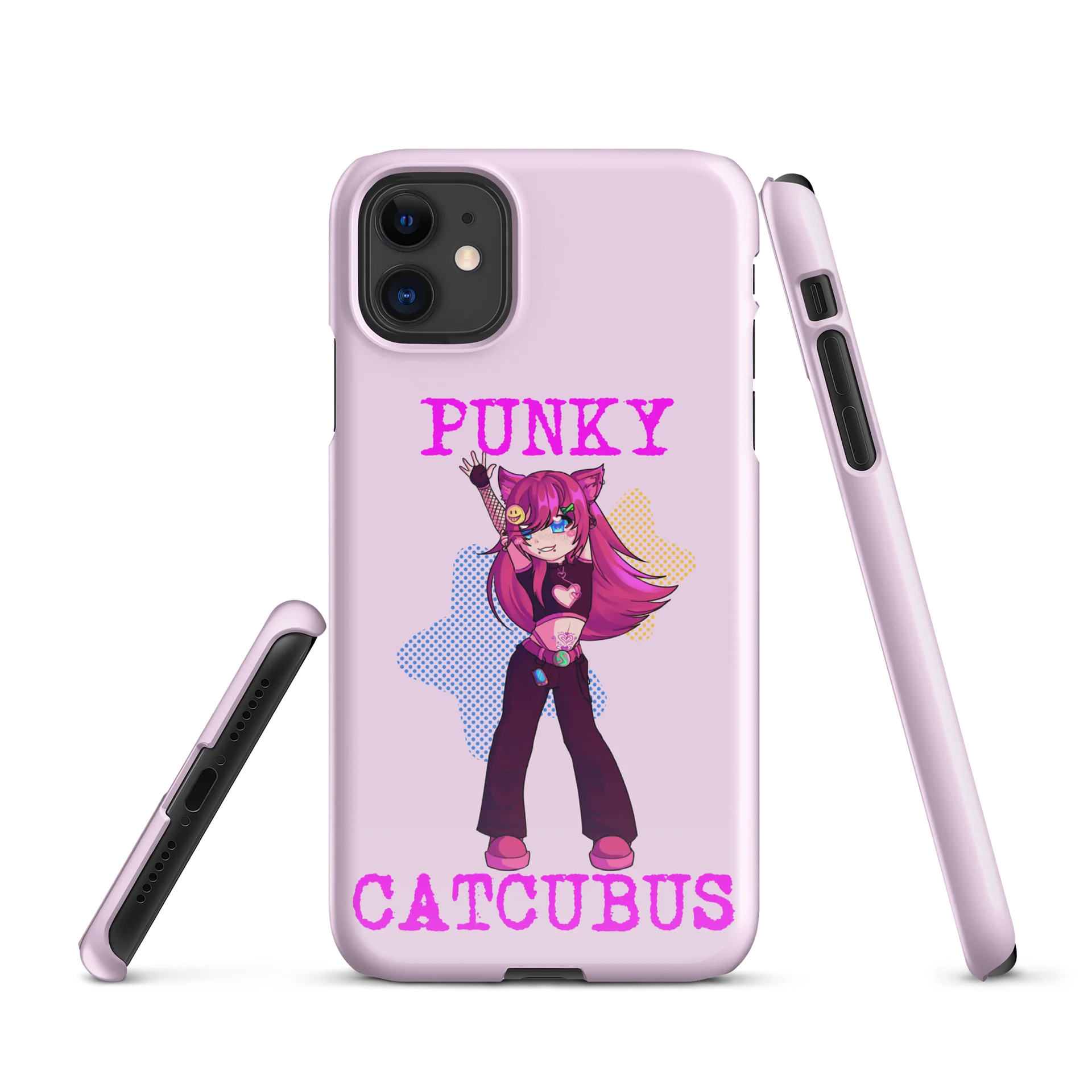 Punky Catcubus Snap On Shell (iPhone) product image (1)
