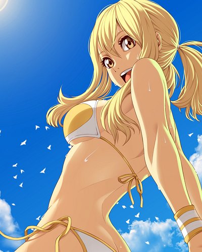 lucy heartfilia 💛 #fairytail #lucyheartfilia #anime #fanart