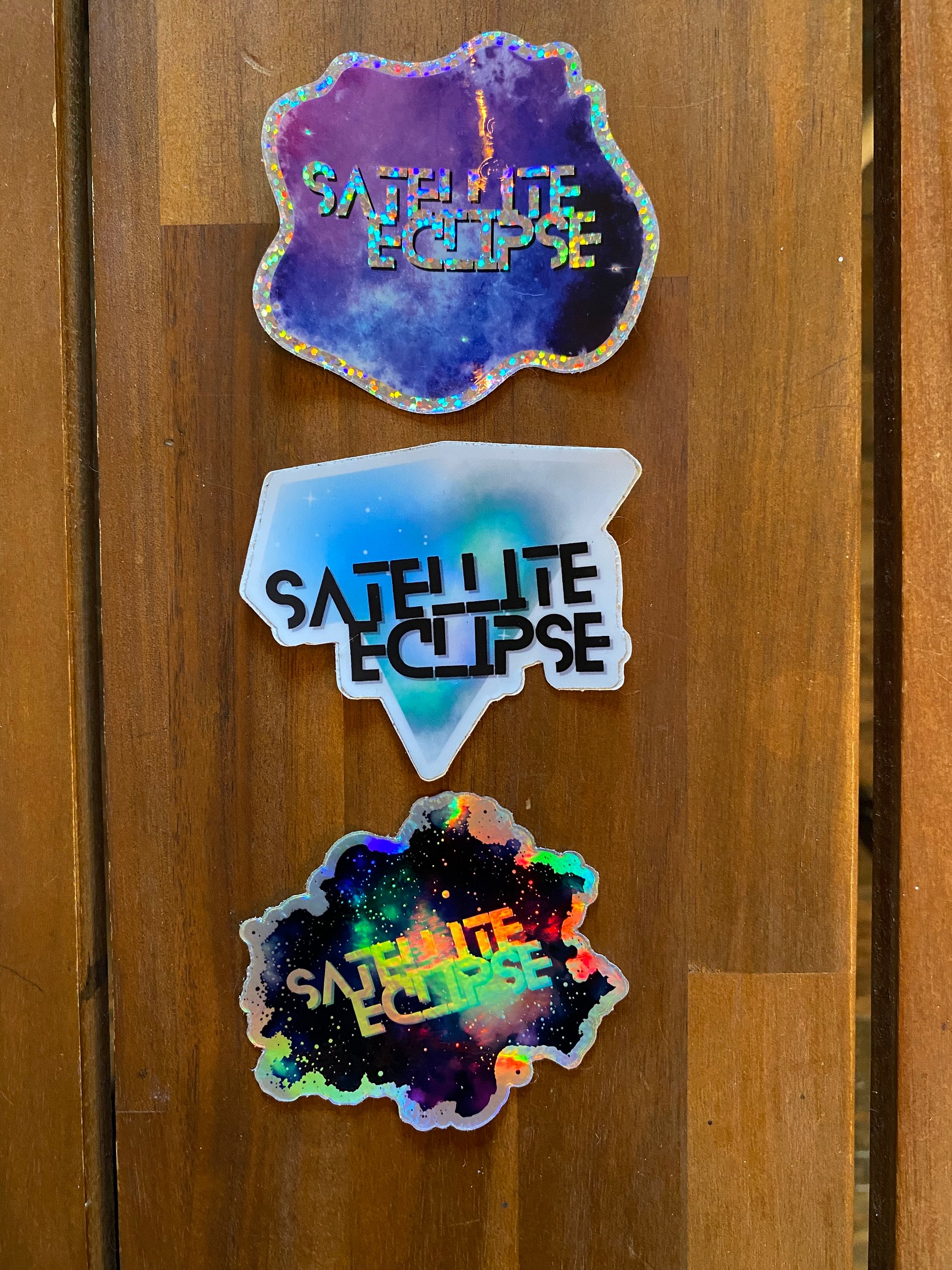 Pack of 3 Satellite Eclipse Stickers product image (1)