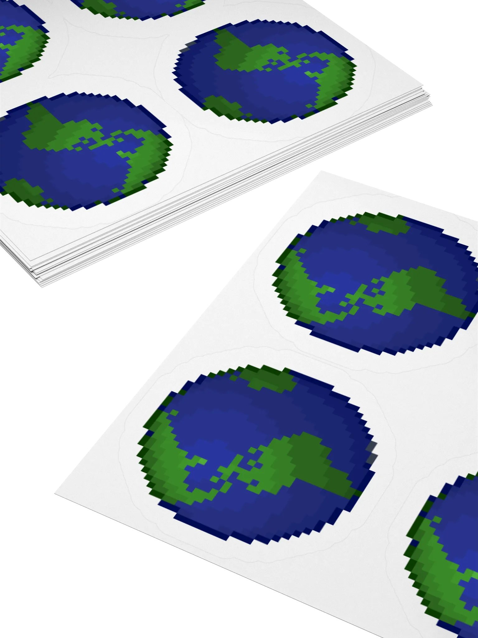 BuildTheEarth Logo 4-Sticker Pack product image (1)