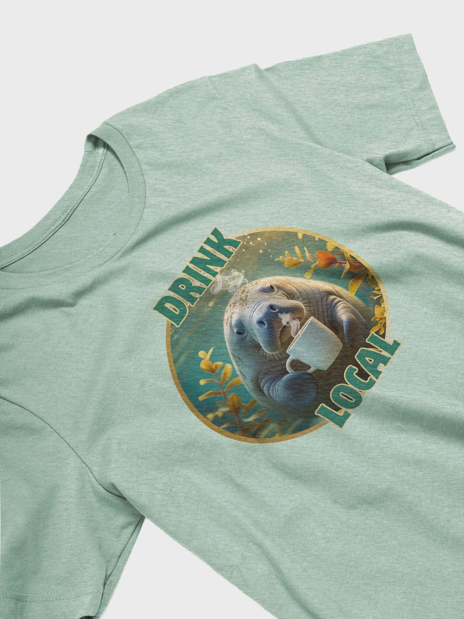 Drink Local Manatee T-Shirt product image (4)