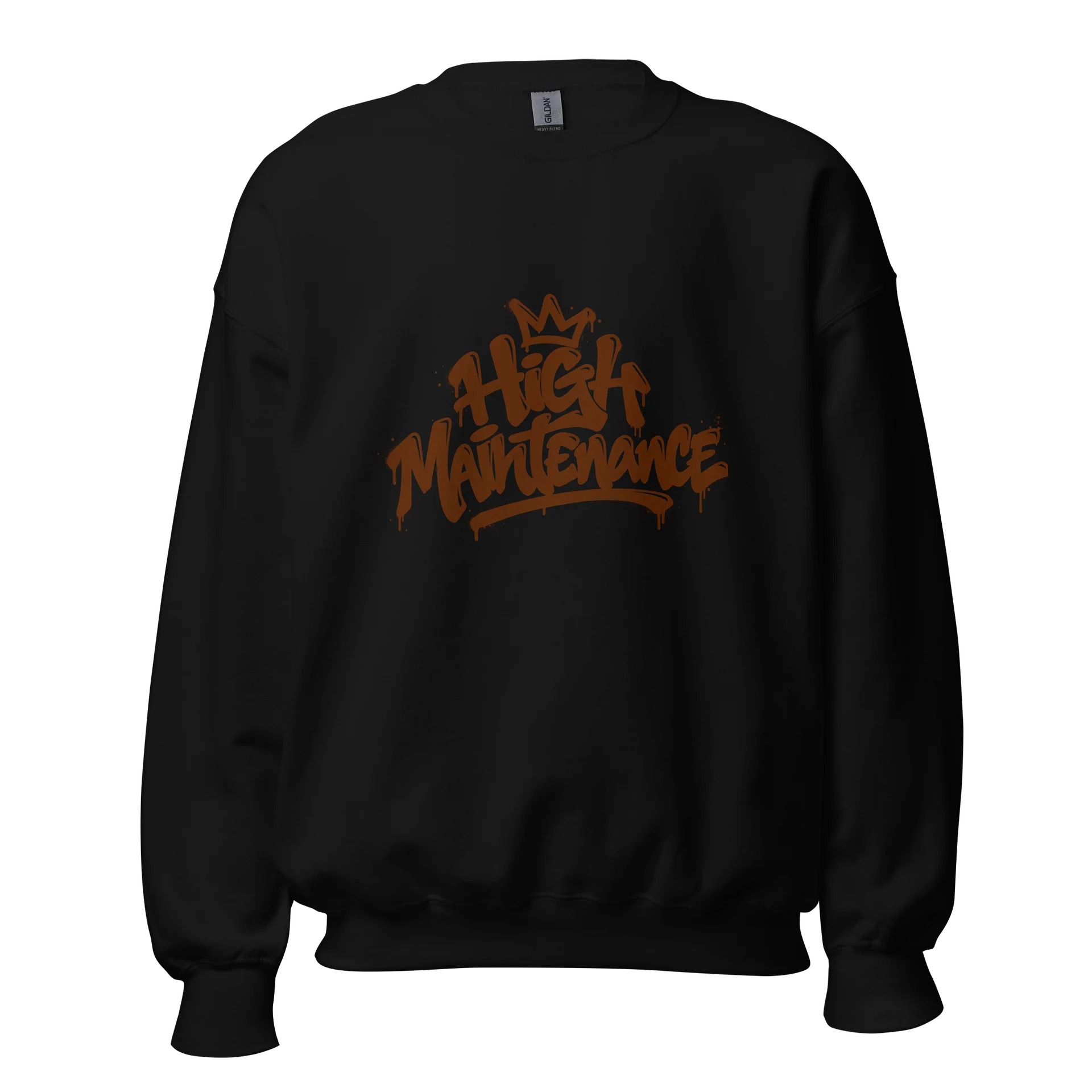 HERitage High Maintenance Sweatshirt In Brown product image (2)