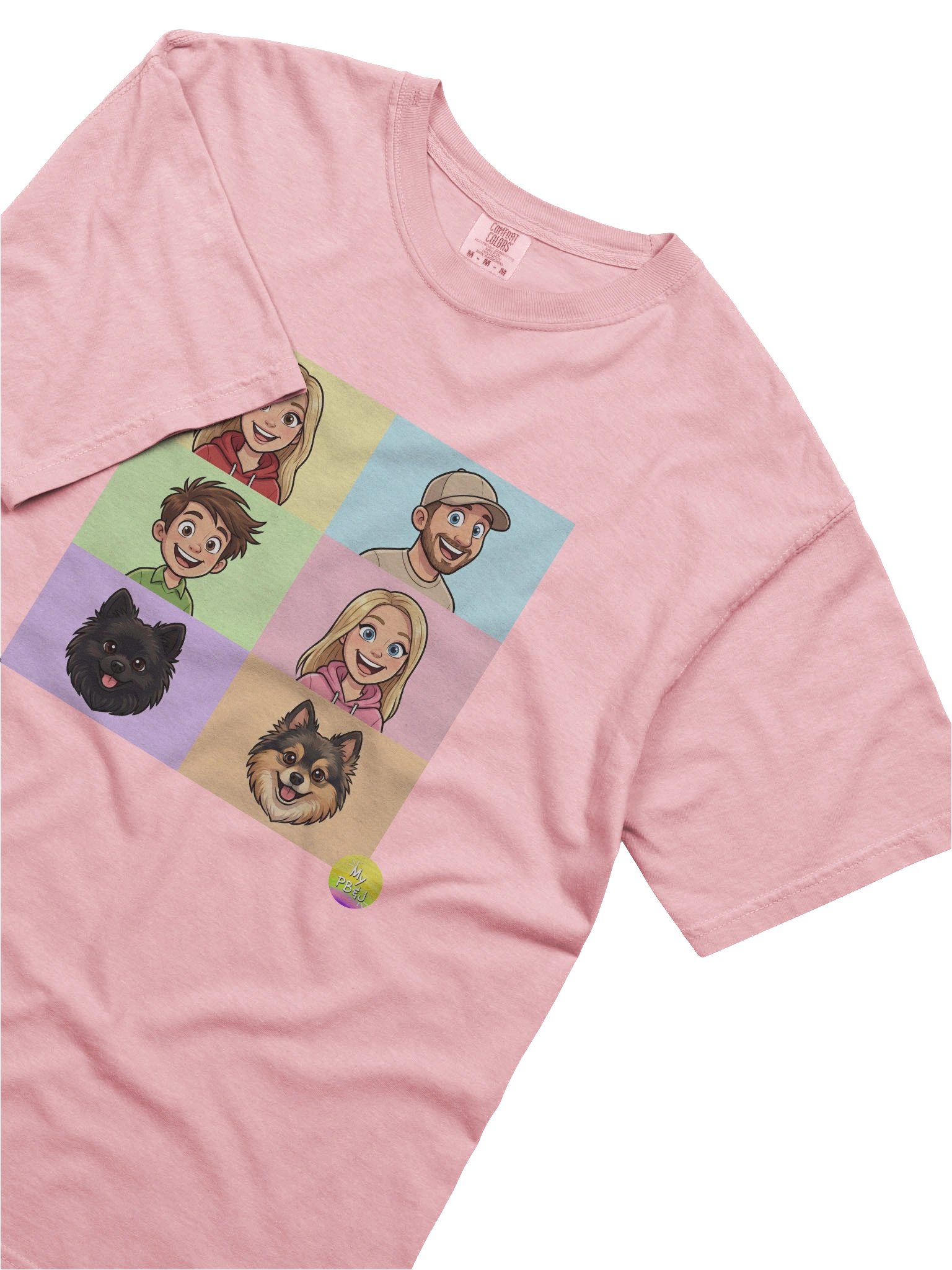 Squares My PB&J Adult Tshirt product image (35)