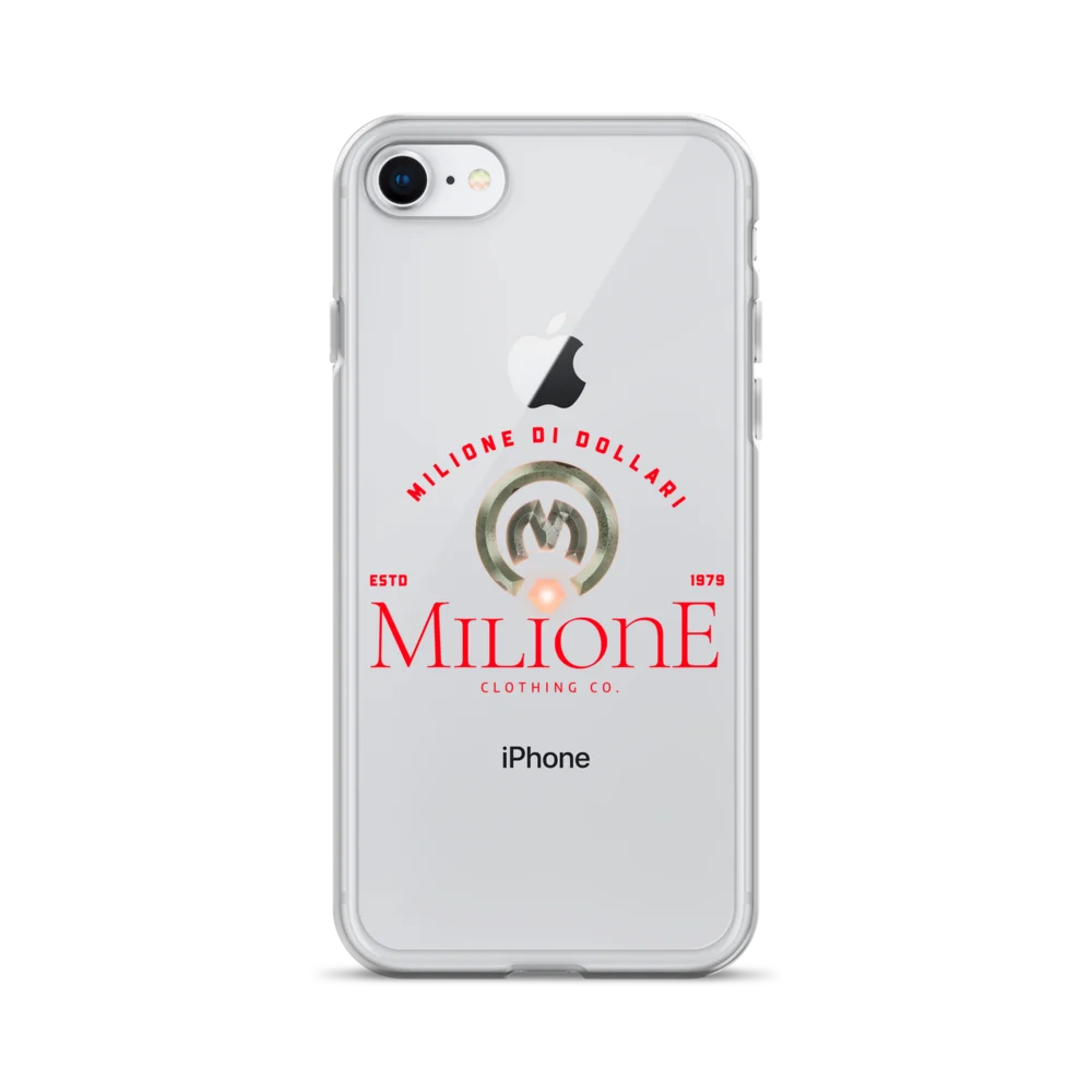 MilionE Neon Emblem iPhone Clear Case product image (28)