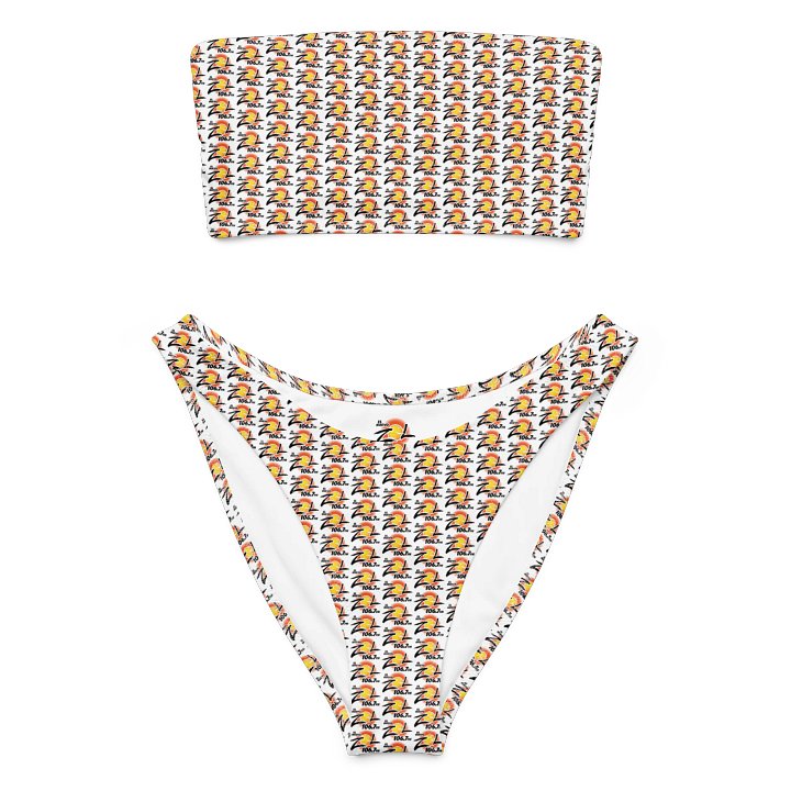 El Zol 106.7 Bikini Bandeau Reciclado Estampado product image (1)