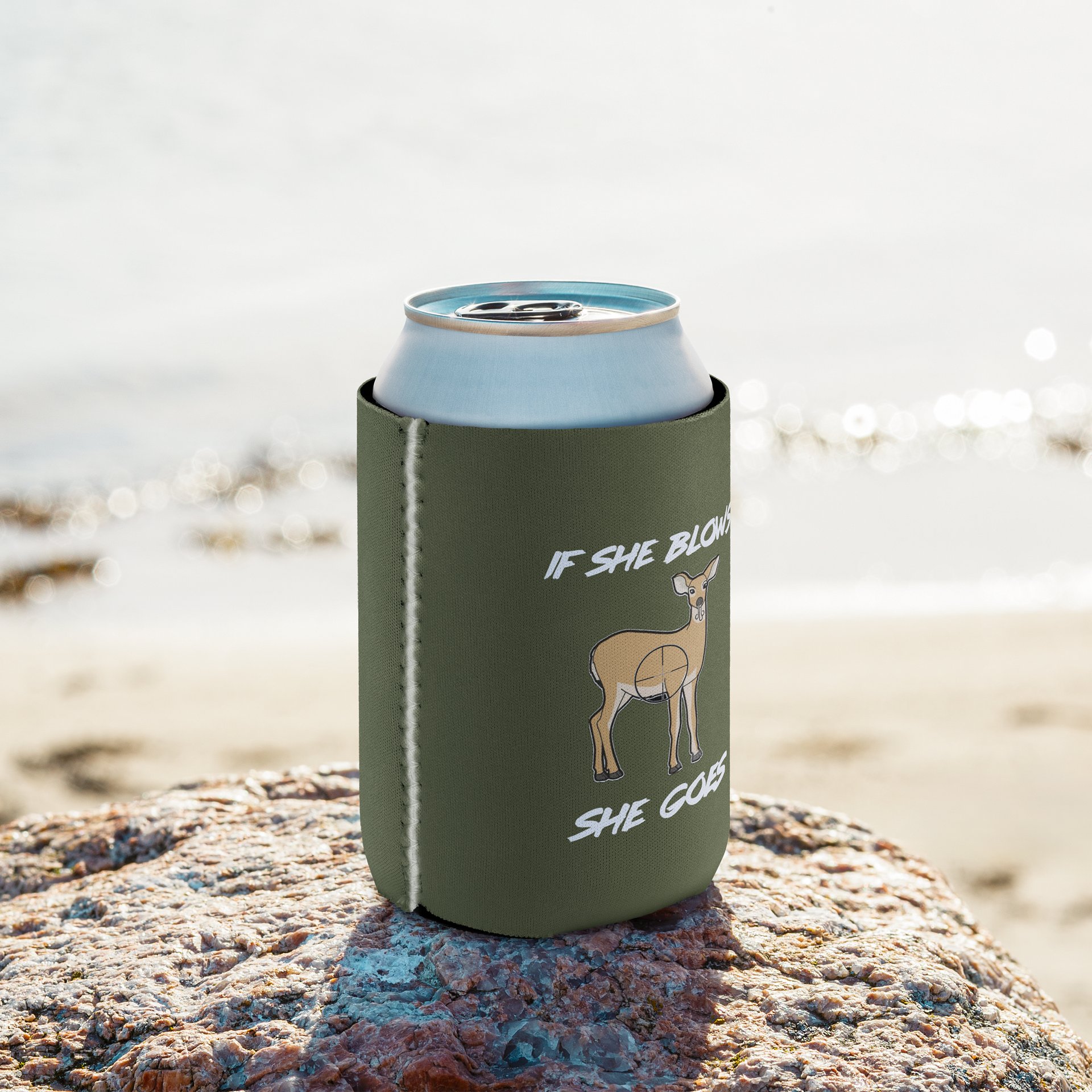 If She Blows She Goes Koozie product image (9)