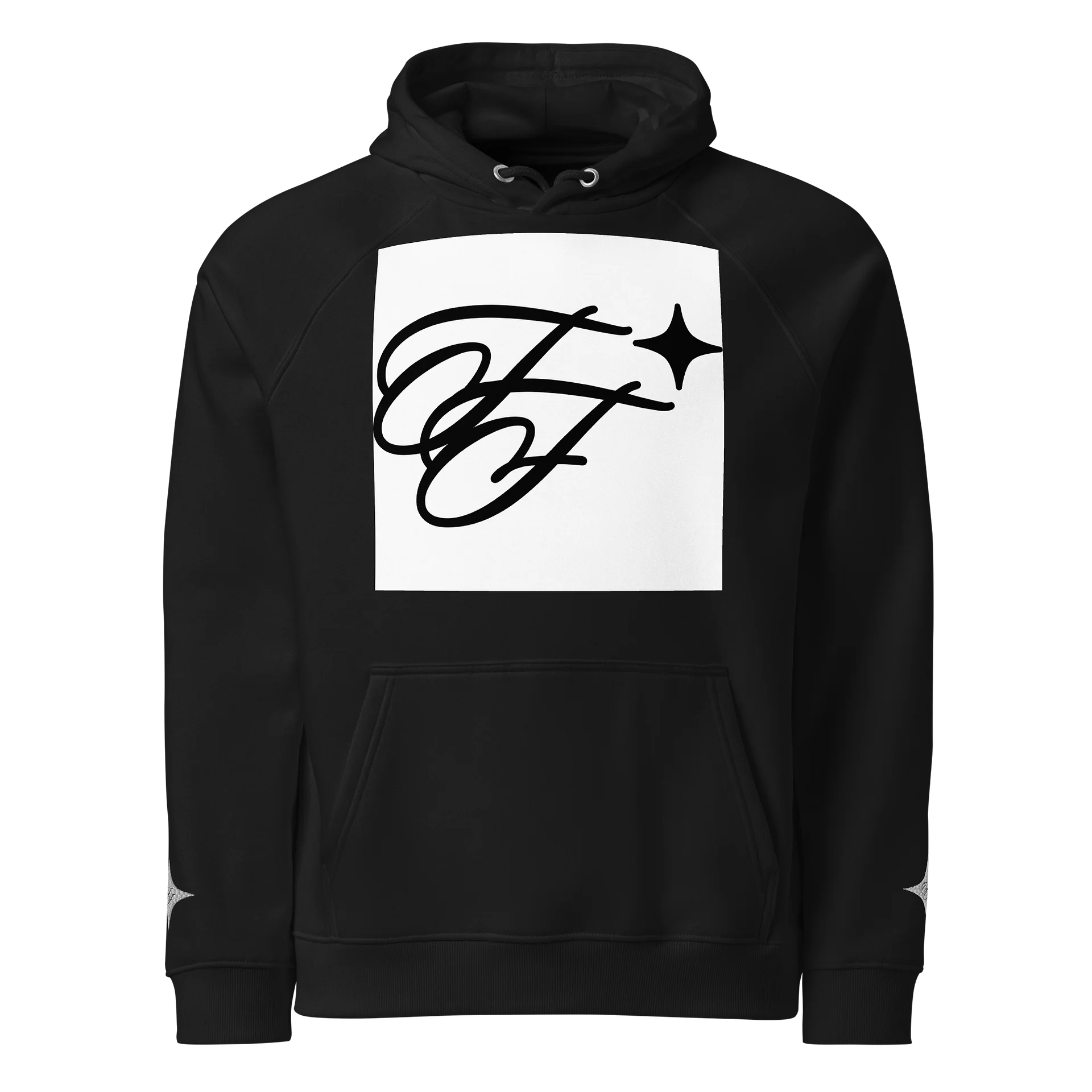 F&F Raglan Hoodie (WHT) product image (1)
