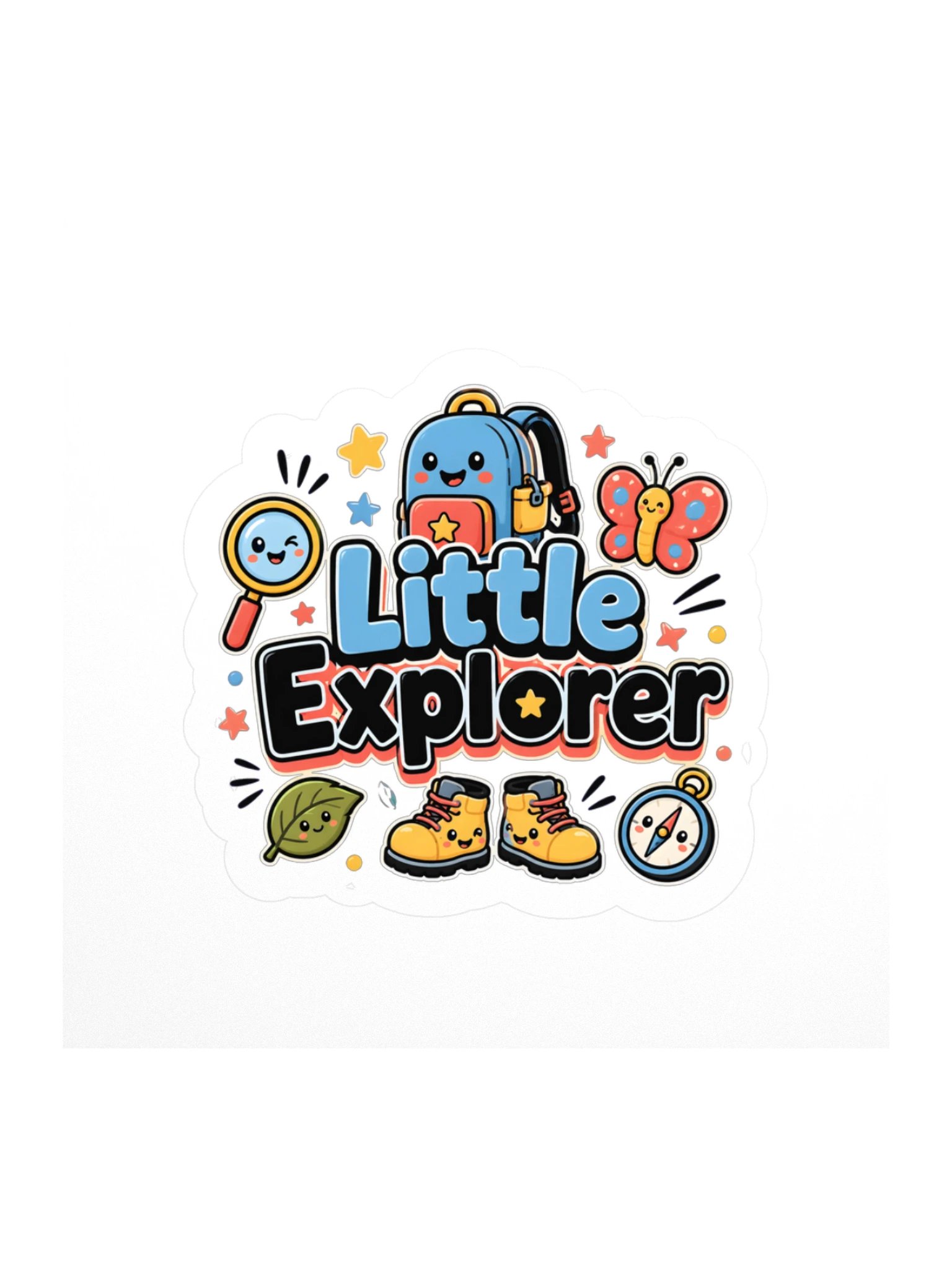 Little Explorer Sticker product image (1)