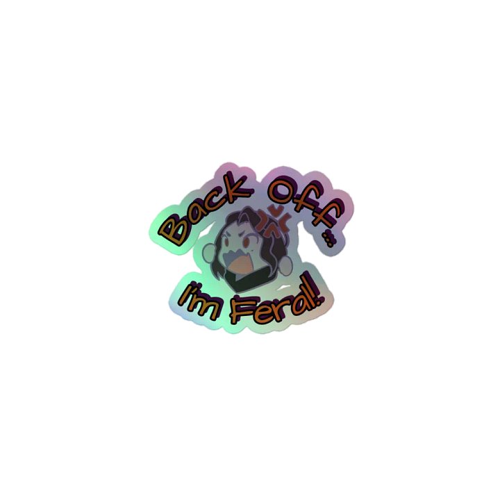 I'm Feral Sticker product image (1)