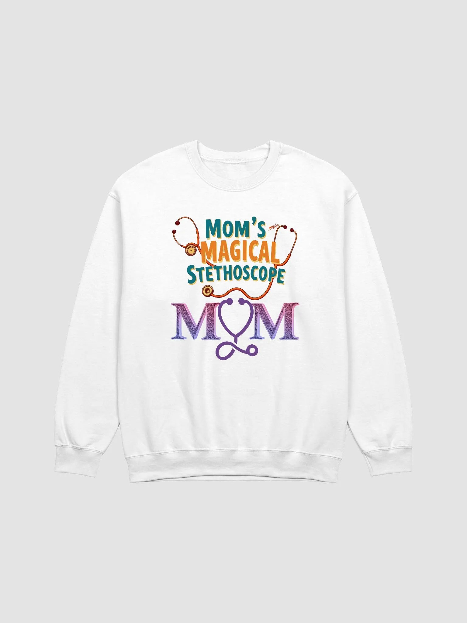 Mom's Magical Stethoscope Crewneck Sweatshirt product image (4)