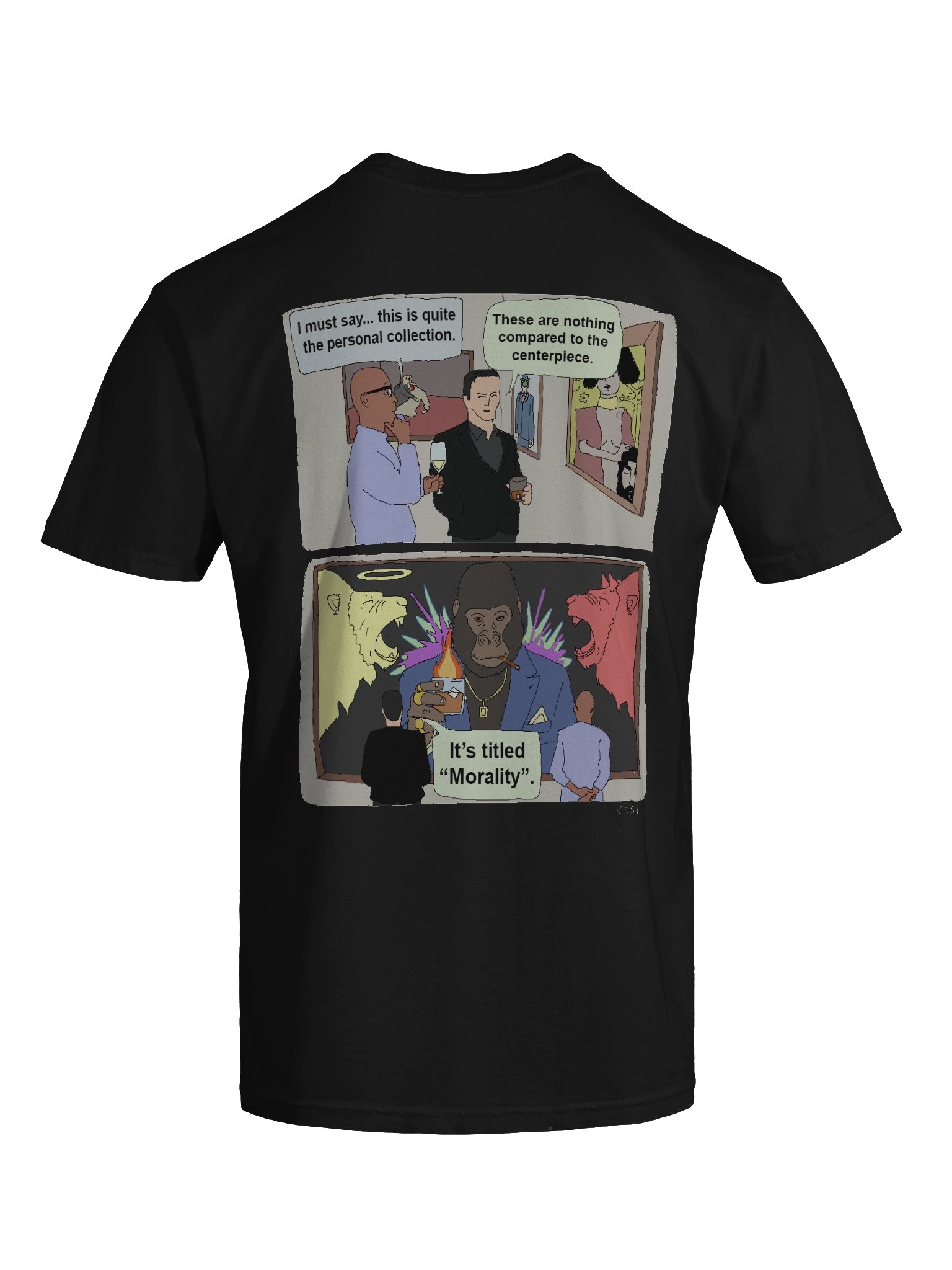 Morality Gorilla Comic - Black product image (7)