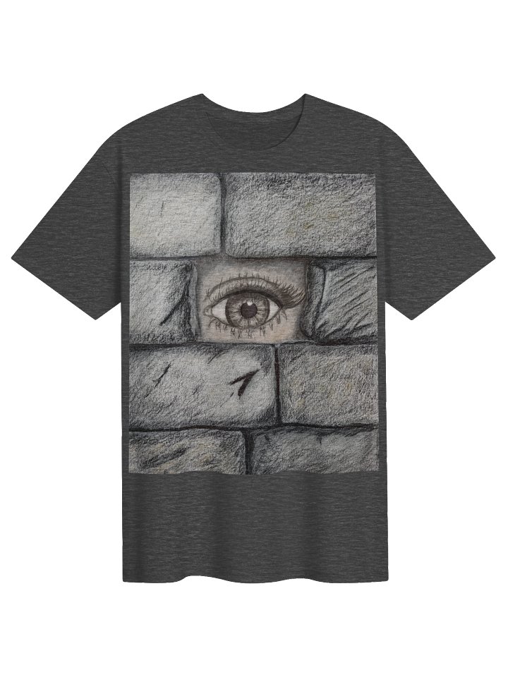 "Eye behind wall" T-Shirt. Unisex Gildan Softstyle T-Shirt product image (1)