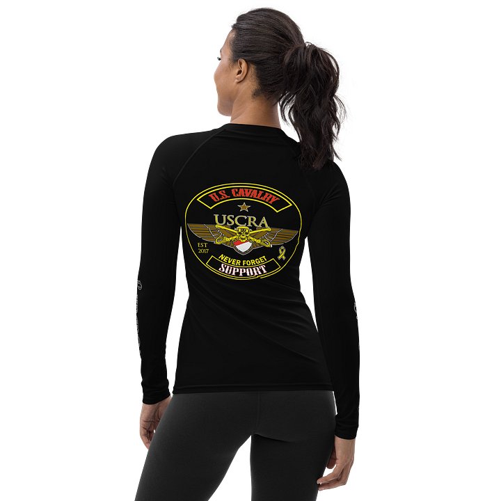 Women's USCRA Long Sleeve SUPPORT "Rash Guard"Tee product image (2)