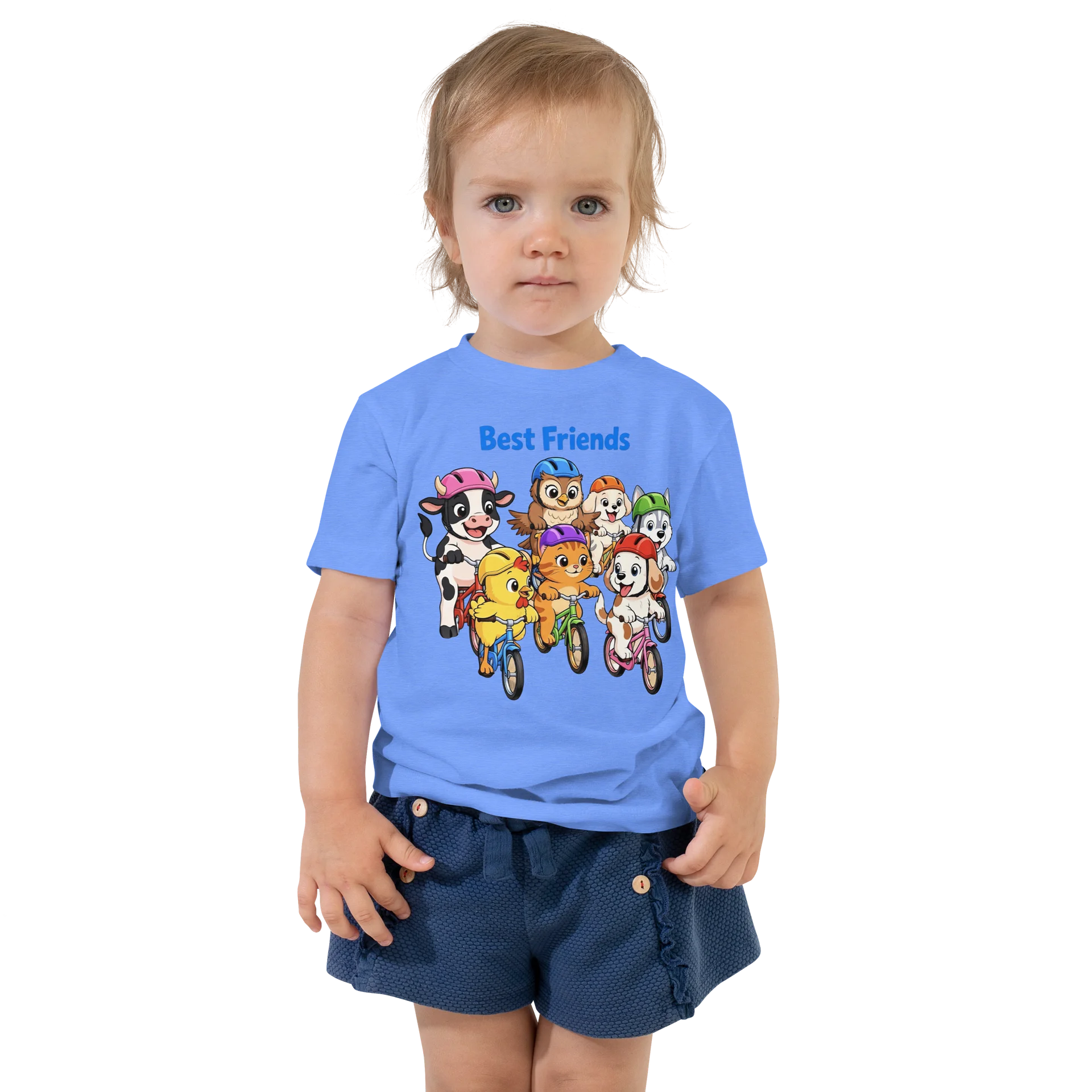 Best Friends Bike Ride Toddler Tee product image (1)