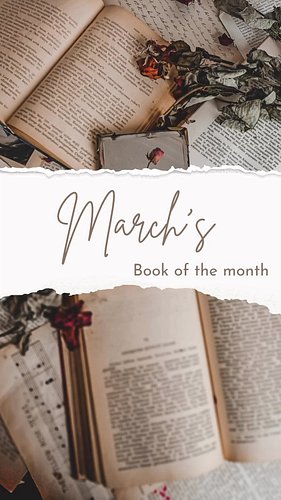 ITS THAT TIME OF THE MONTH! Our new book of the month is here!! You all voted & we are reading 'The book of Azrael by @amber....