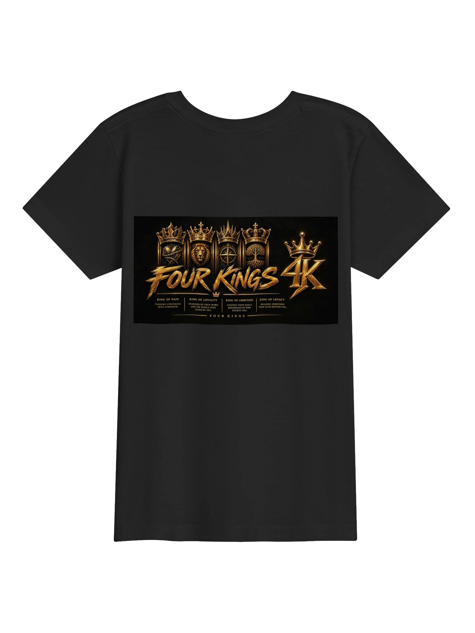 FOUR KINGS Bella+Canvas Youth Short Sleeve T-Shirt product image (5)