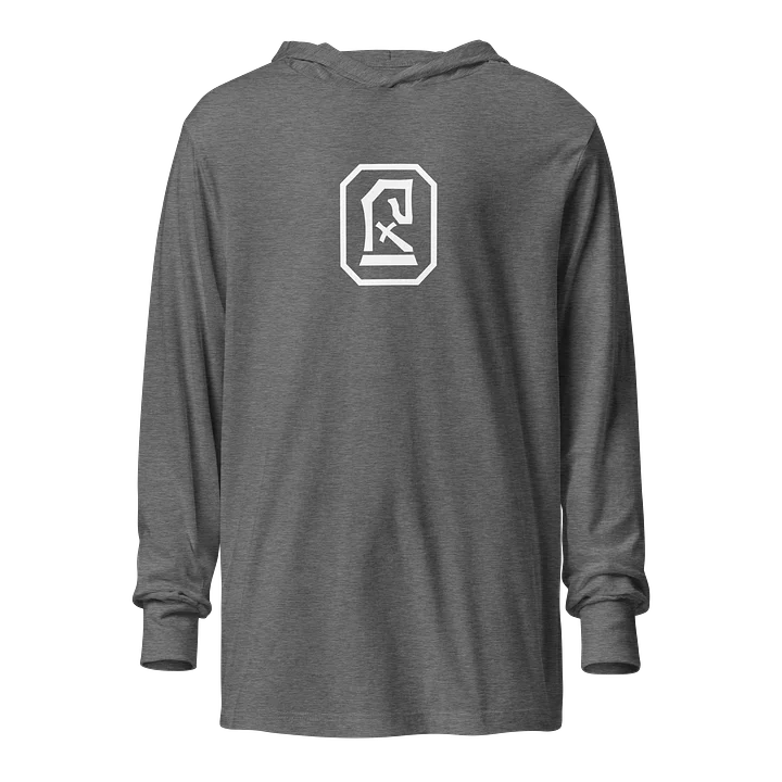 Long Sleeve Hoodie (White Logos) product image (3)