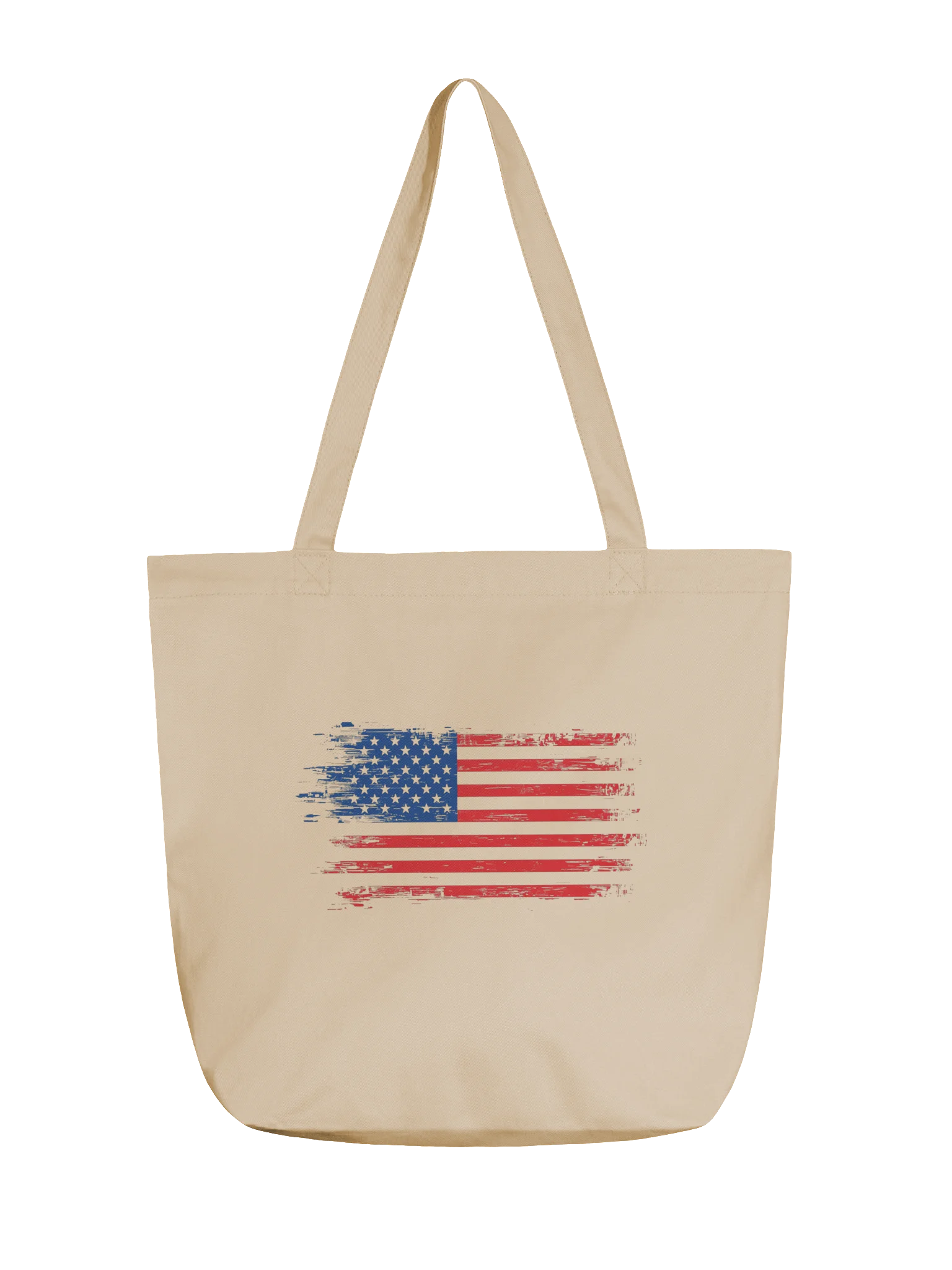 Distressed American Flag Tote Bag product image (1)