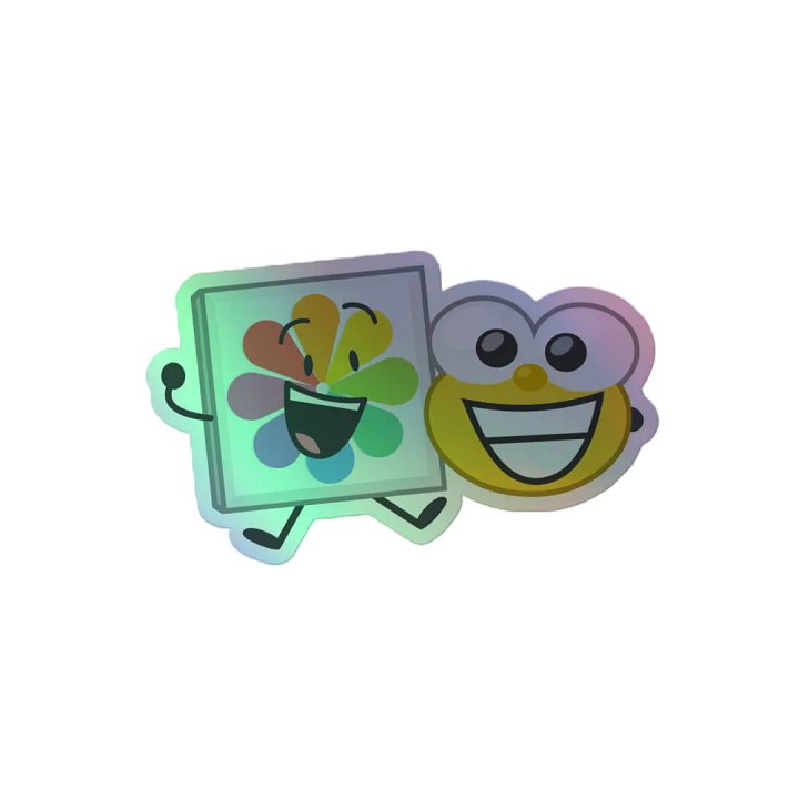 App & Jimmy Holographic Sticker product image (2)
