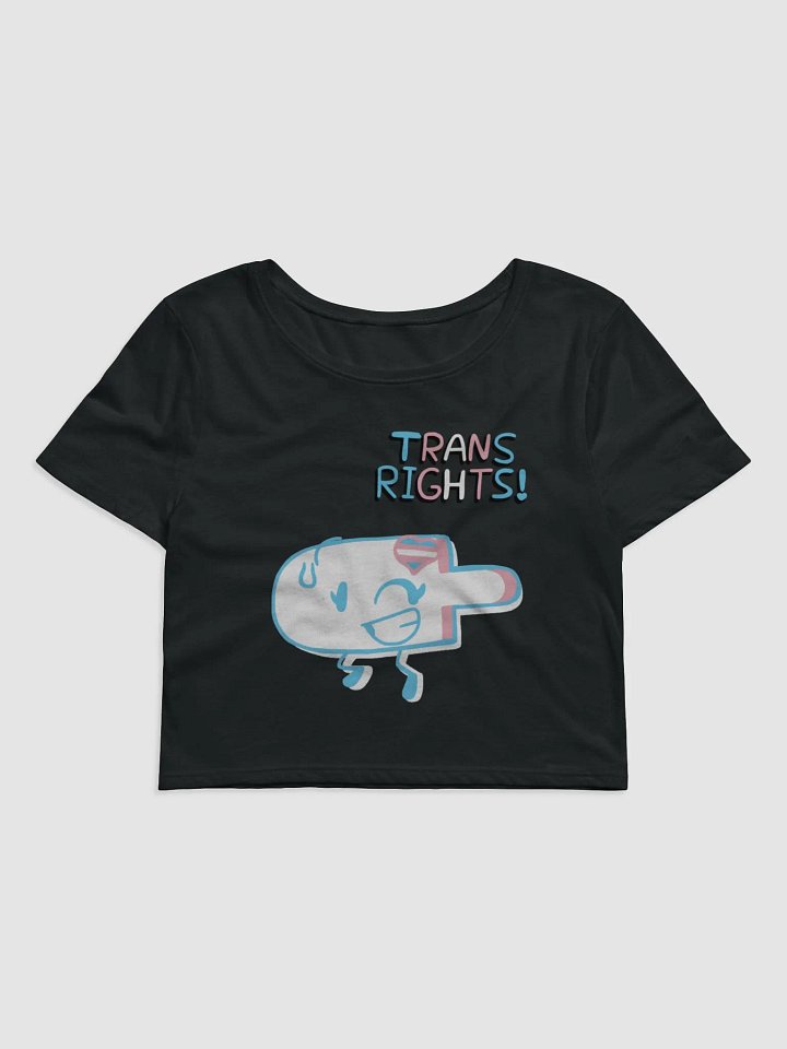 Treasure Tree Trans Rights Crop Tee product image (1)