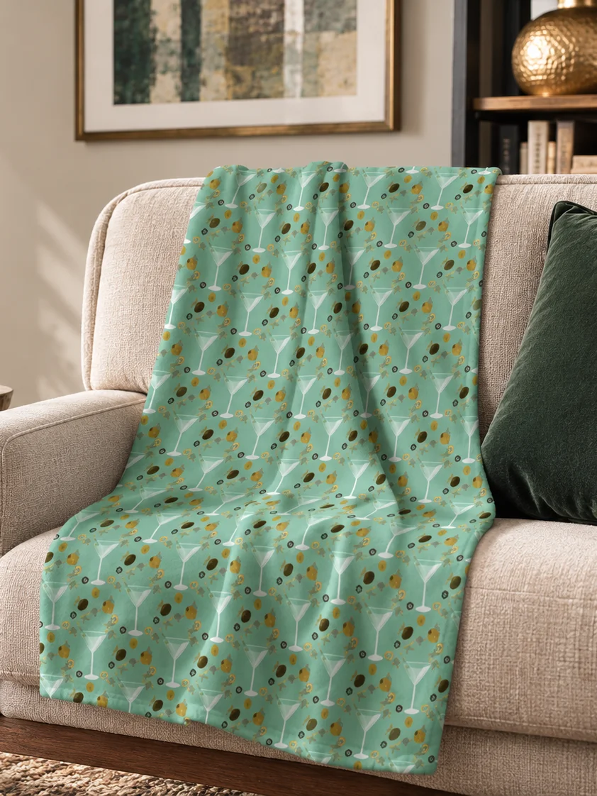 Diamond Martini Twist Throw Blanket product image (1)