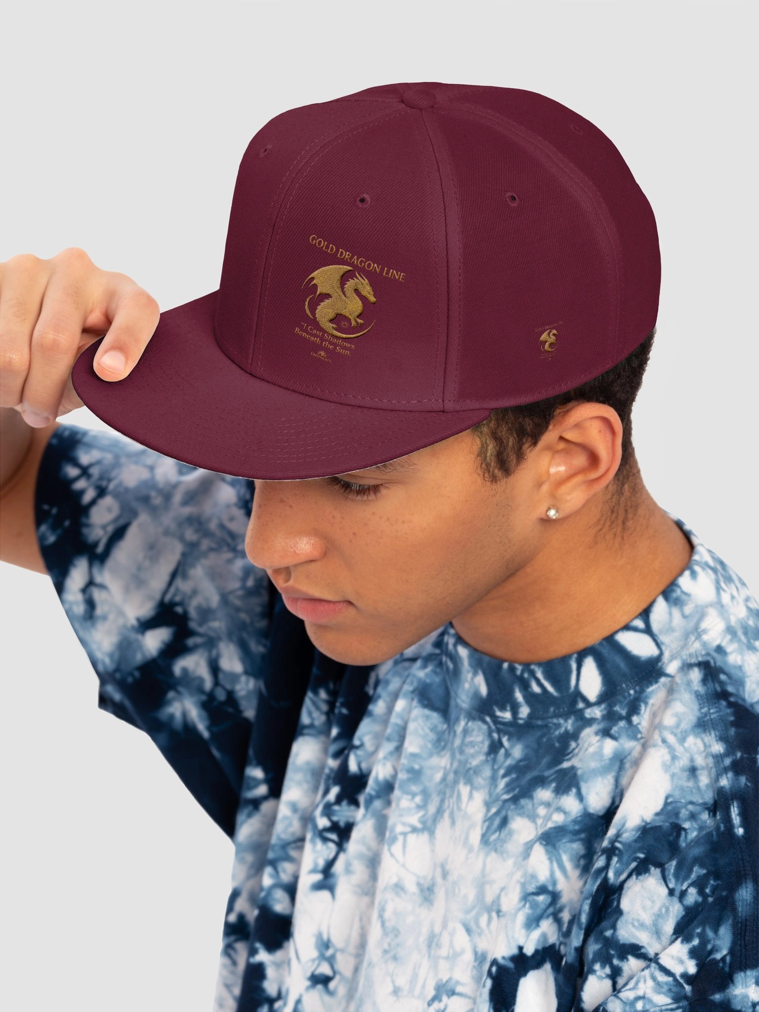 👑 The Gold Dragon Snapback – Crowned Flame. Eternal Code. 👑 product image (23)