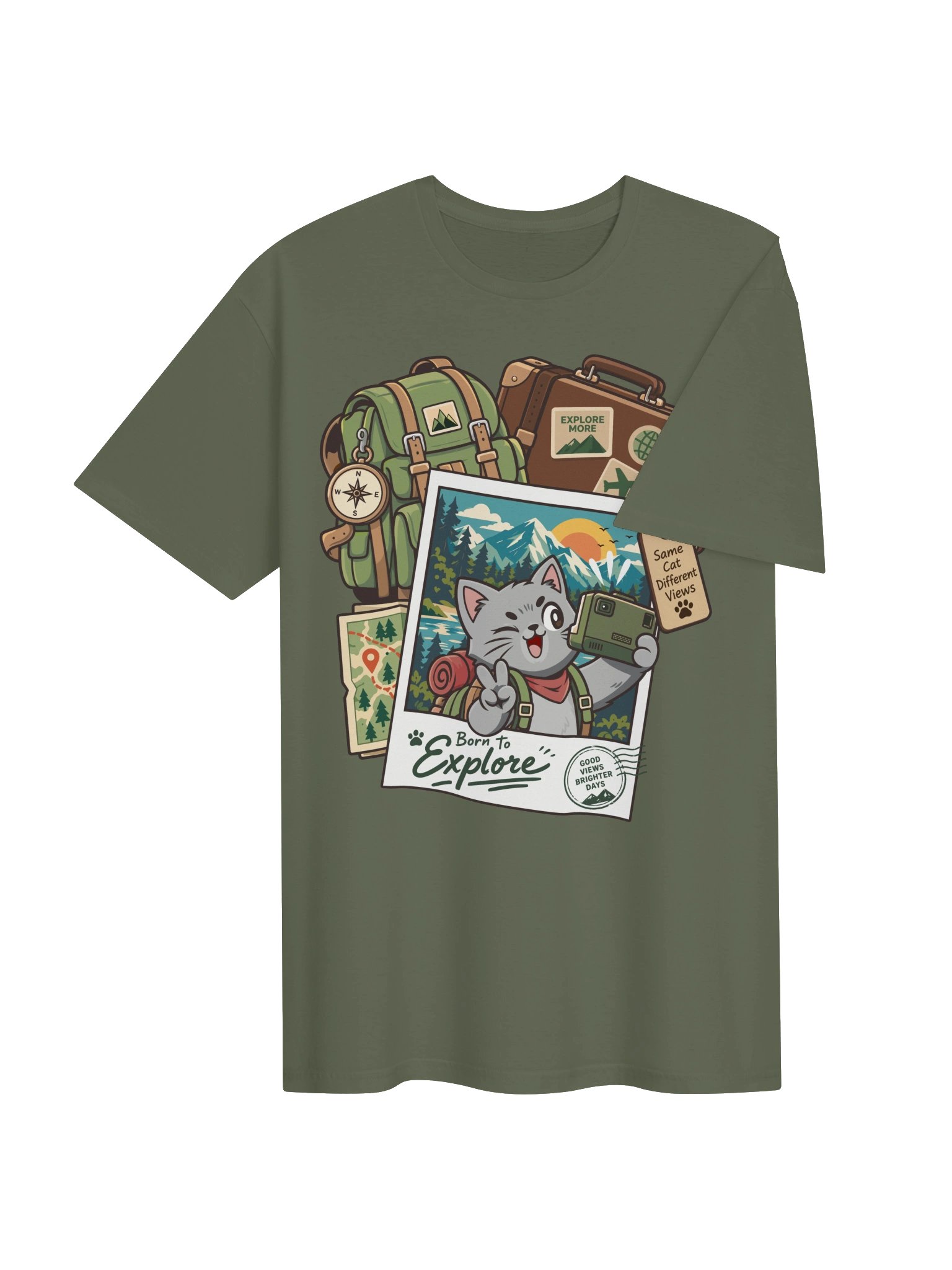 Born To Explore Tee product image (95)