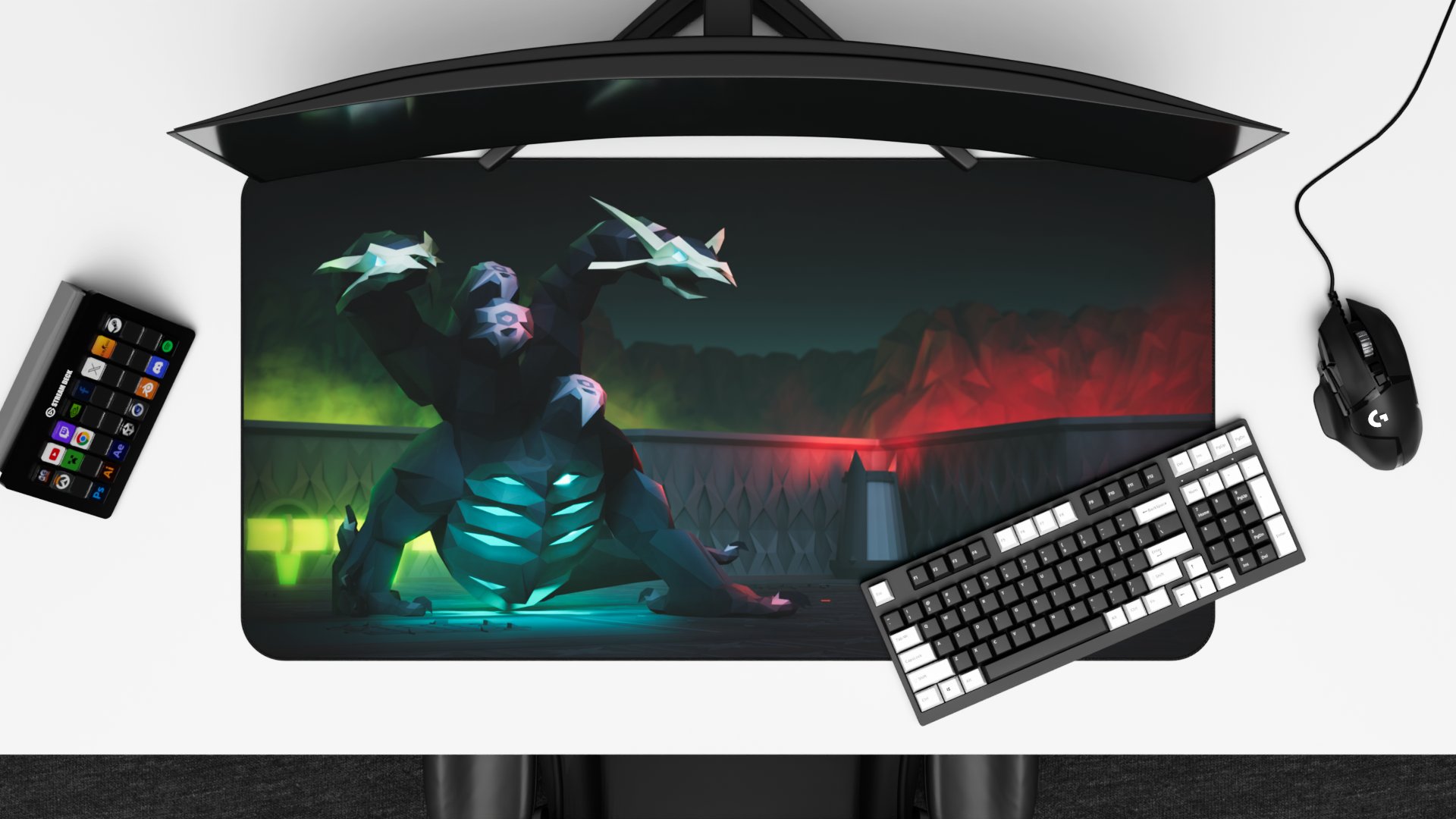 Hydra | Large 3D Desk Mat product image (4)