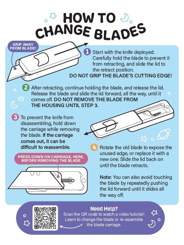 Evan and Katelyn Fidget Blade Box Opener product image (12)