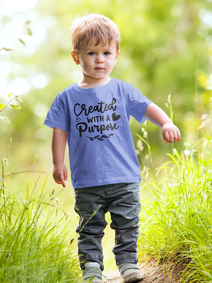 Purposeful Hearts - Toddler's Typography Tee product image (1)