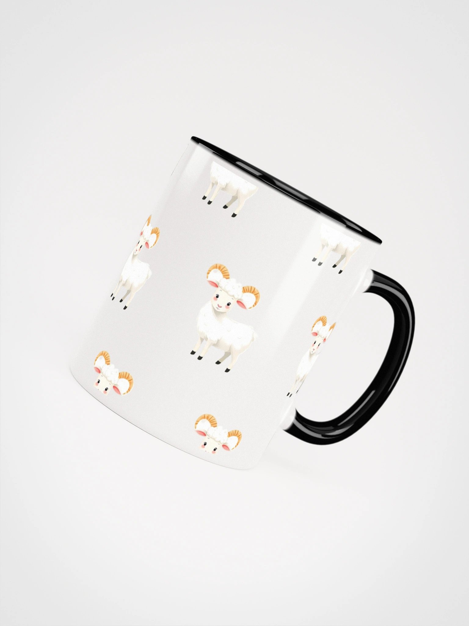 Fluffy Ram Ceramic Mug product image (48)