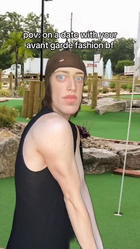 First date went well.. #rickowens #avantgarde #comedyskit #greenscreenvideo #pov