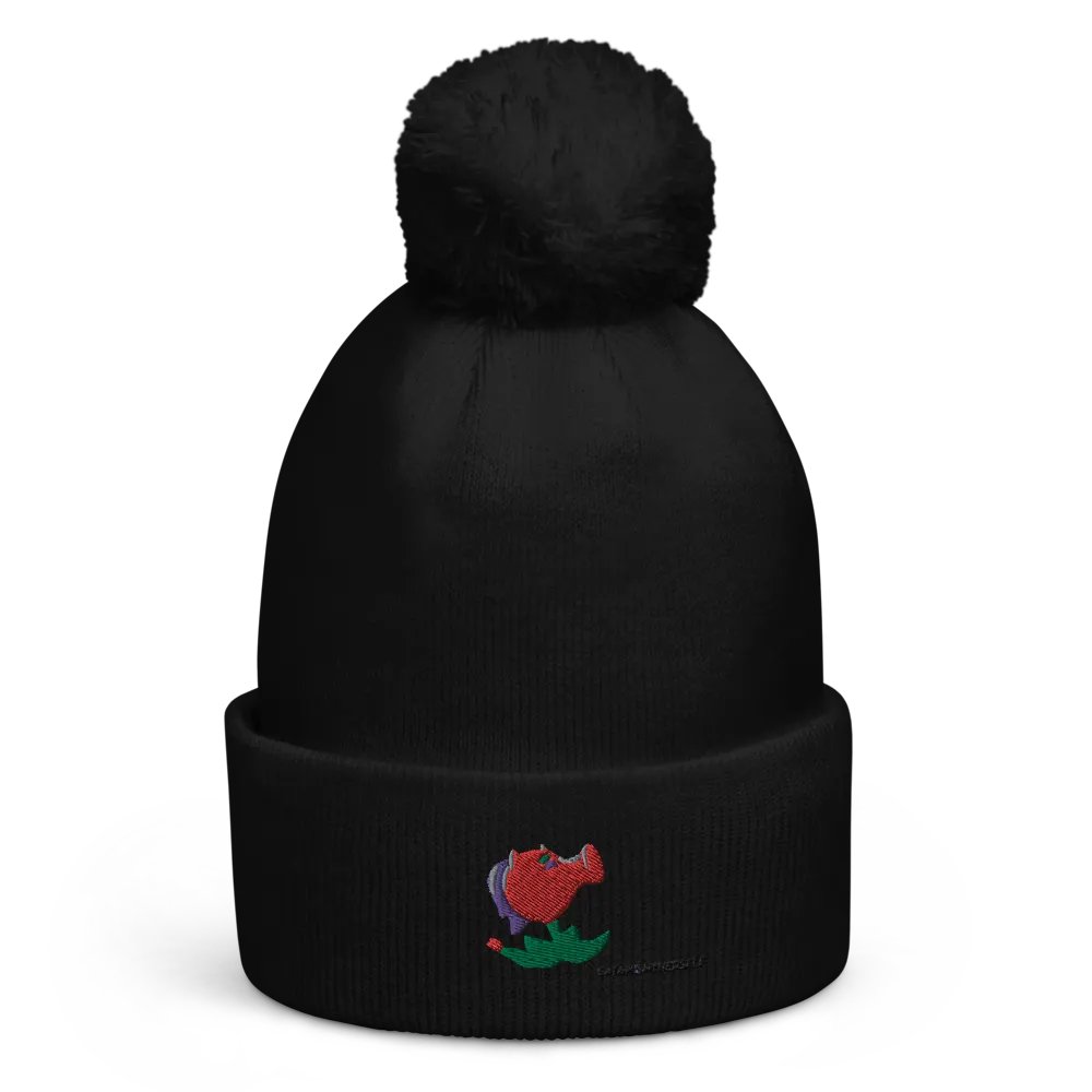 Spicy Pea Pompom Beanie product image (1)