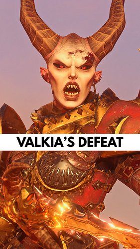 How did Valkia Die in the End Times? #Warhammer #warhammerfantasy