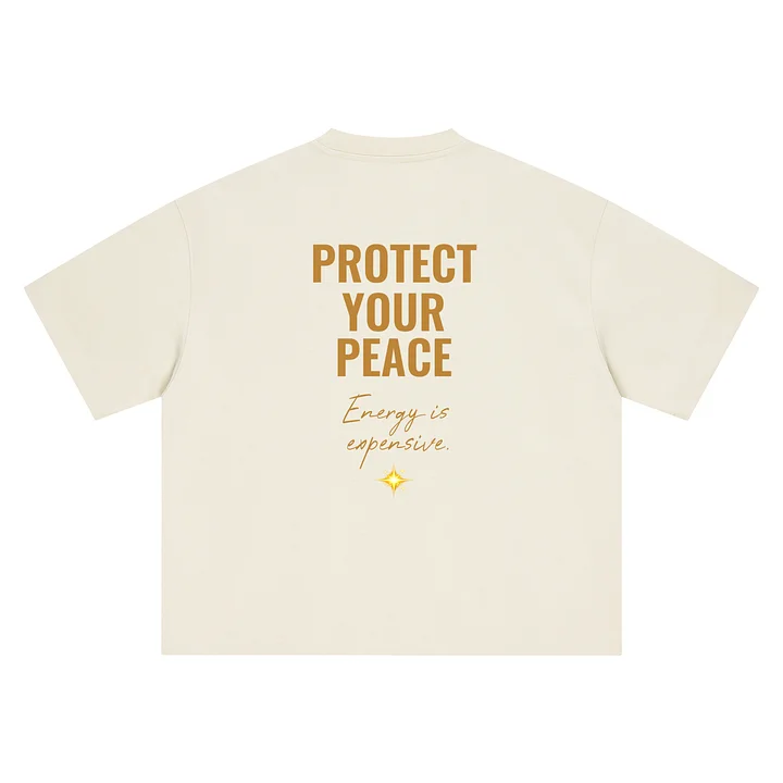 SWAHM “Protect Your Peace” Oversized Tee product image (2)