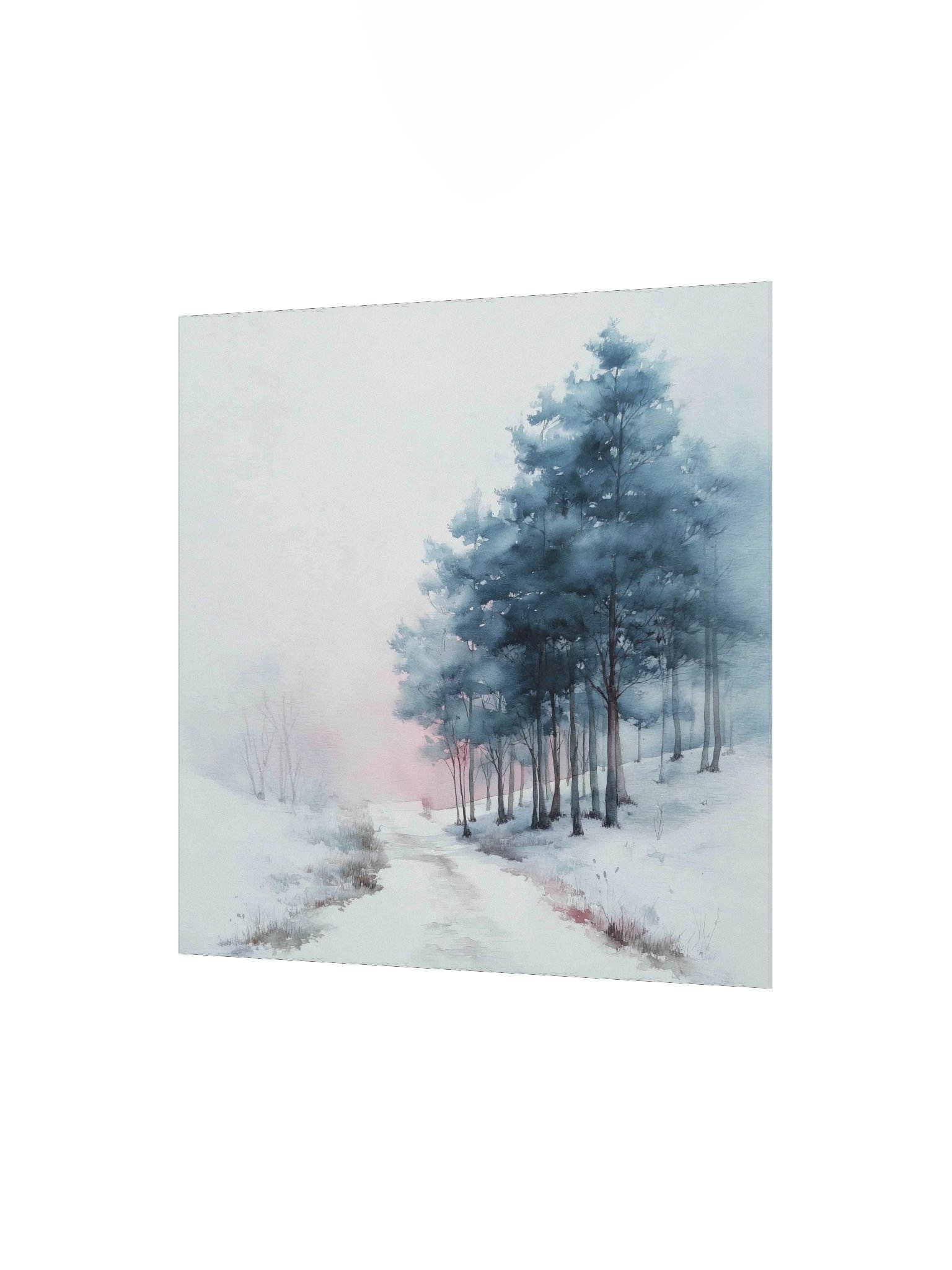Powder Blue: Misty Dawn Snowy Landscape product image (7)