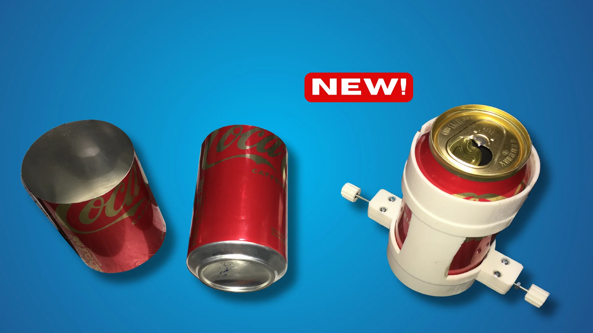 3D Printed Dual Bladed Soda Can Cutting Tool - ASSEMBLED product image (2)