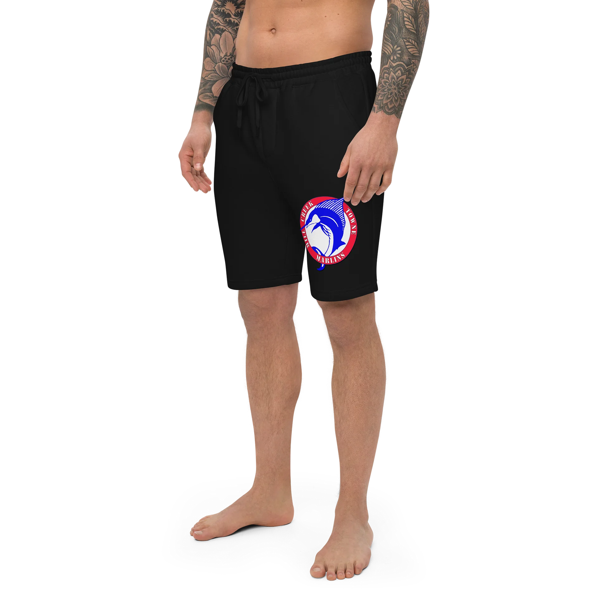 Marlins Logo Fleece Shorts product image (2)