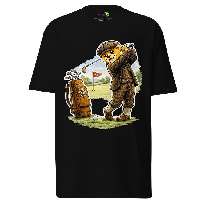 Bobzie Vintage Golfer Tee | Premium Cotton Heritage Edition by FayzieBobs product image (1)