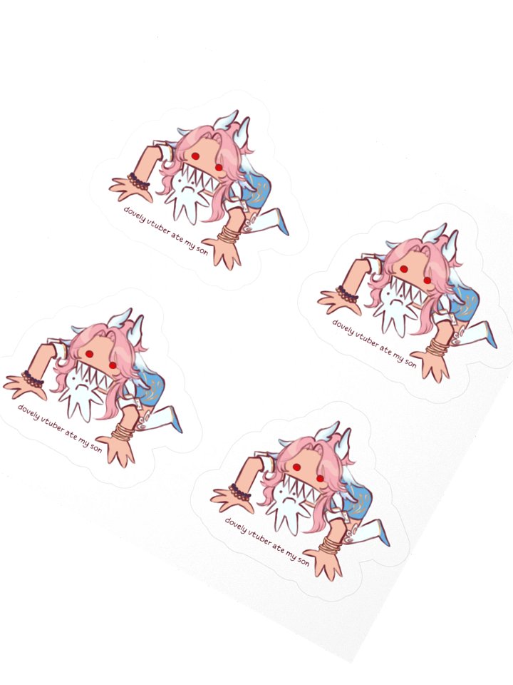 Dovely Ate My Son Sticker Sheet product image (4)