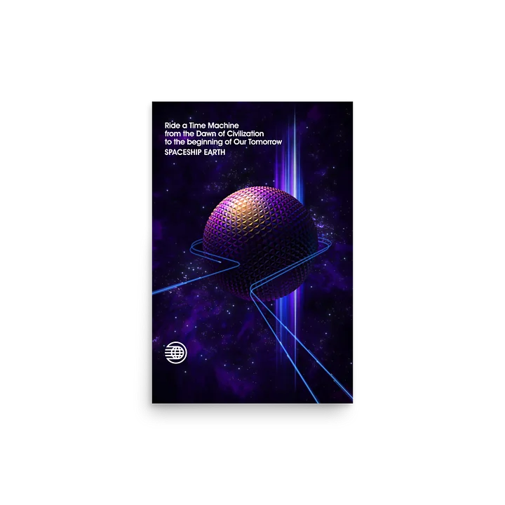 Spaceship Earth Attraction Poster product image (2)