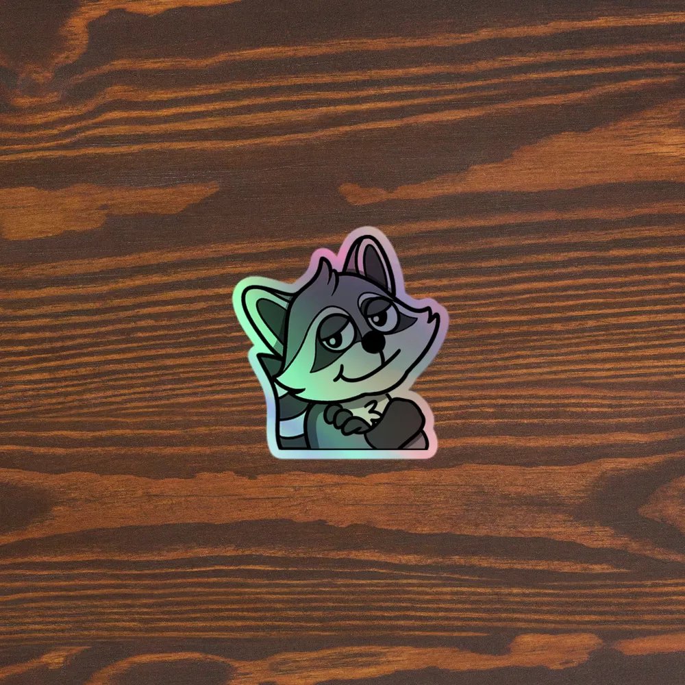 Smug Holo Sticker product image (3)
