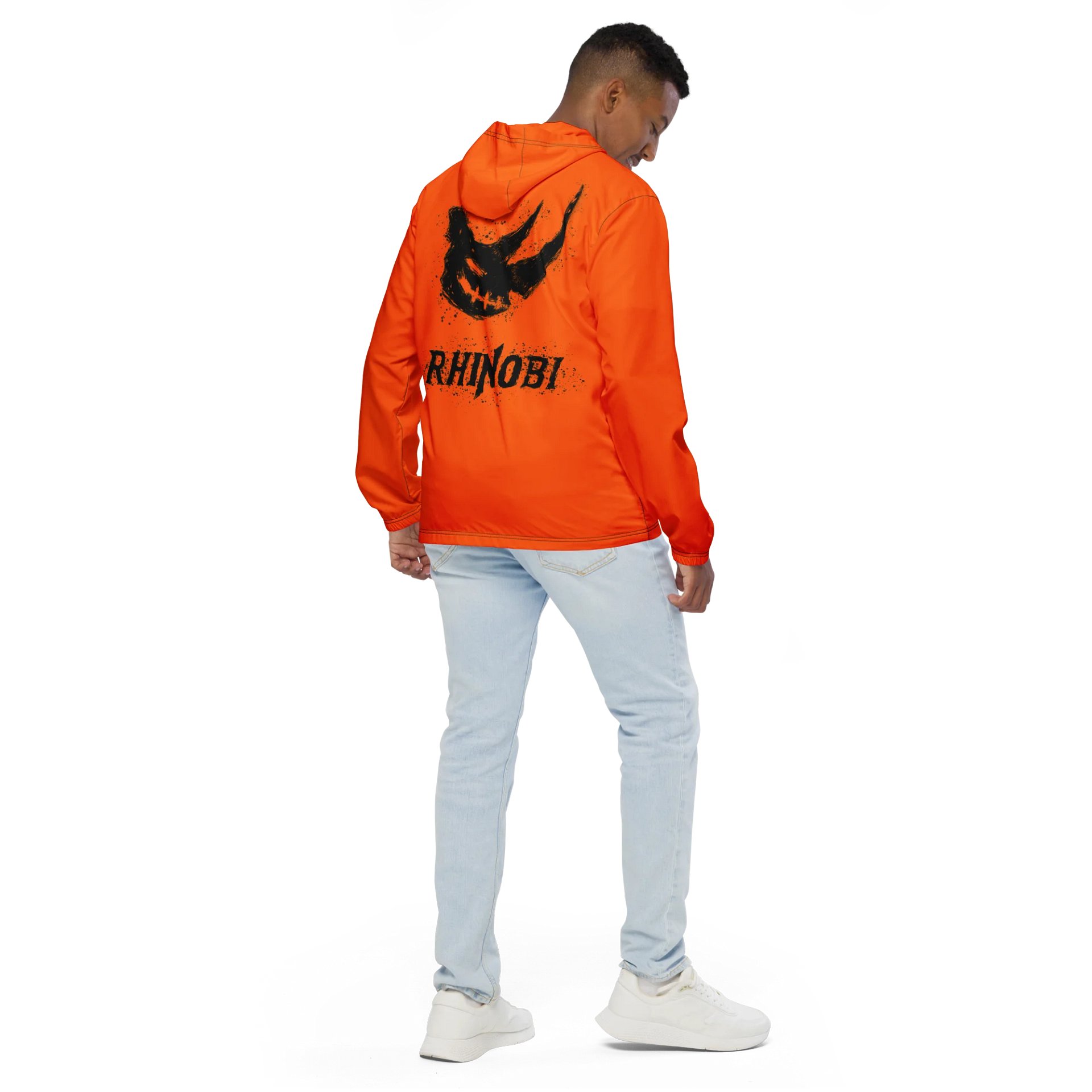 Rhinobi Orange Windbreaker product image (4)