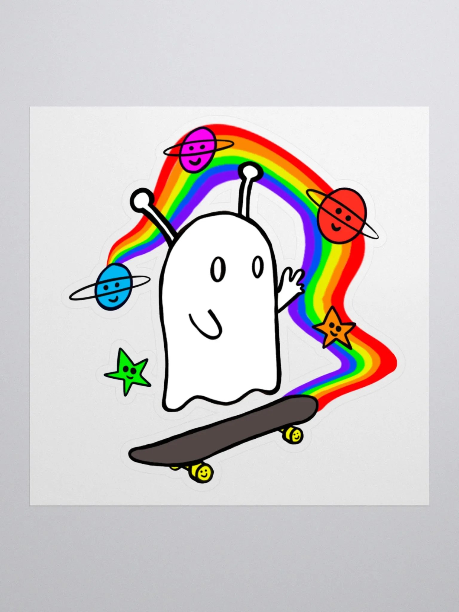Space Ghostie Sticky! product image (2)