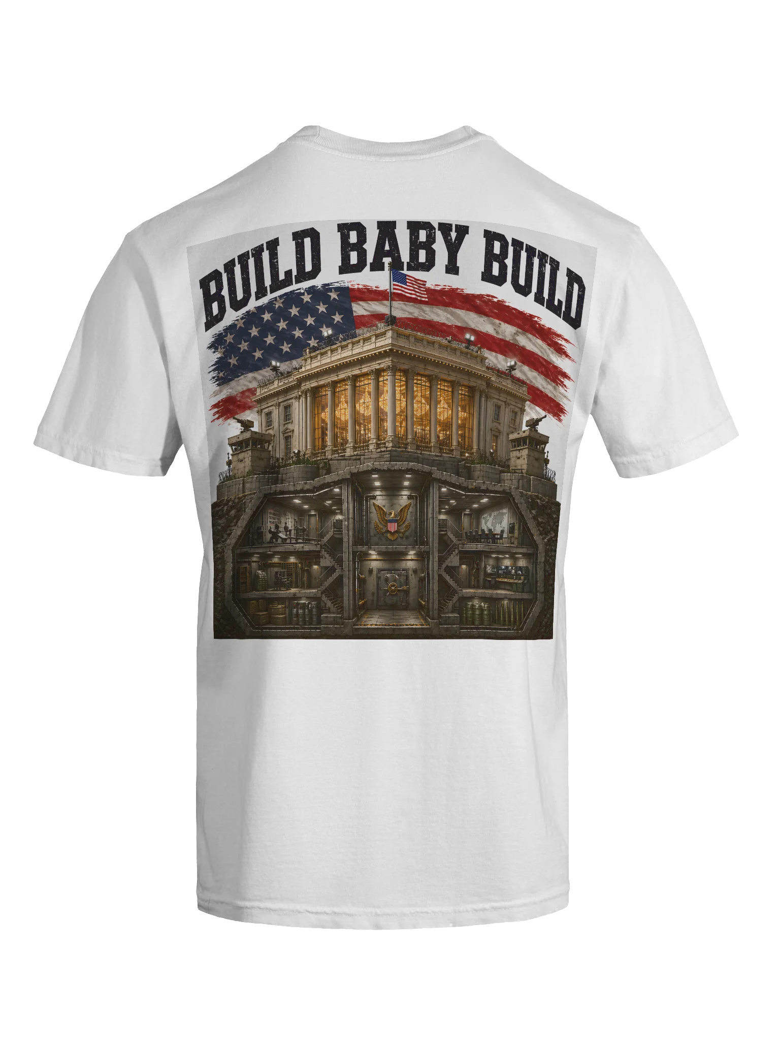 Men’s White Build Baby Build Bunker product image (1)