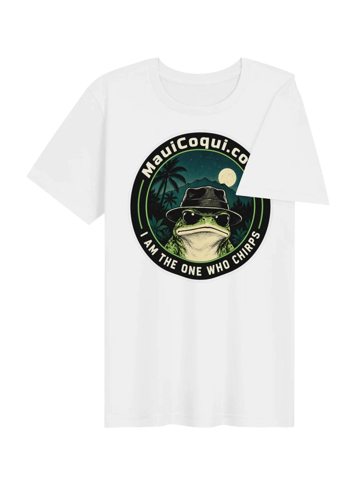 Heisenfrog Tee - I am the one who chirps - White product image (4)