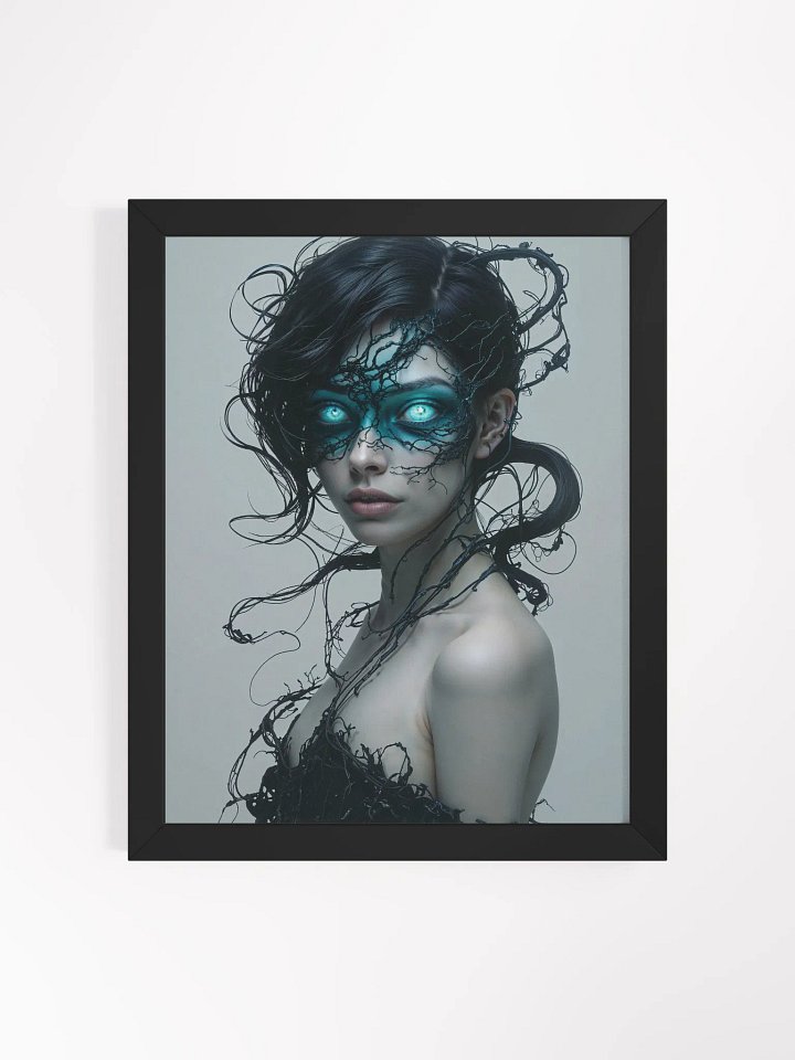 Veil of the Luminous Wyrm Framed Print product image (6)